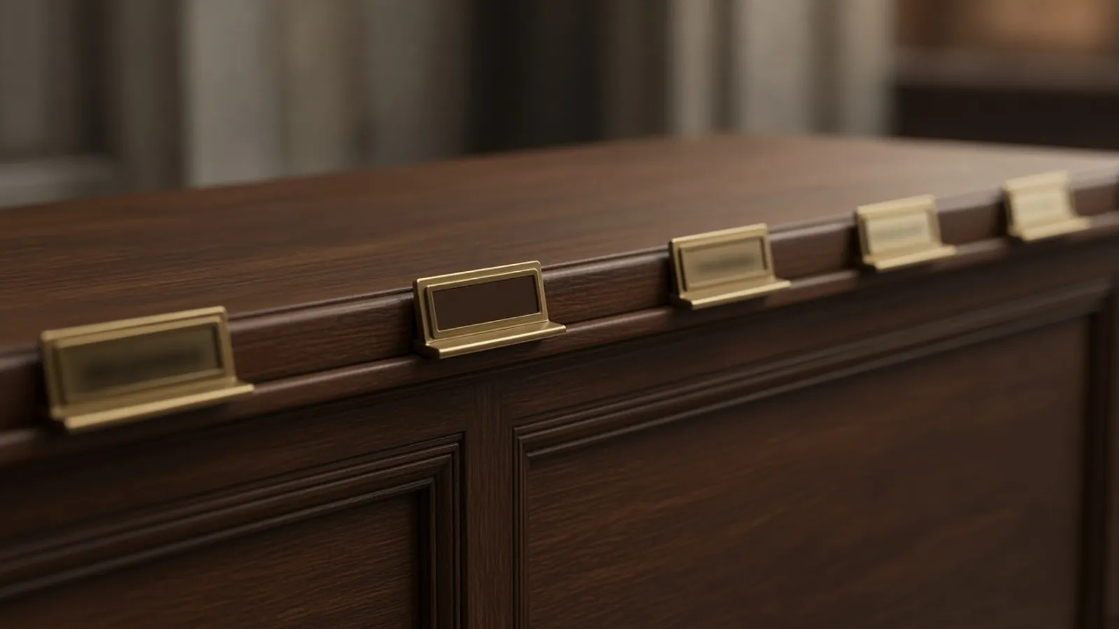A directory lying open, the print too small to read.